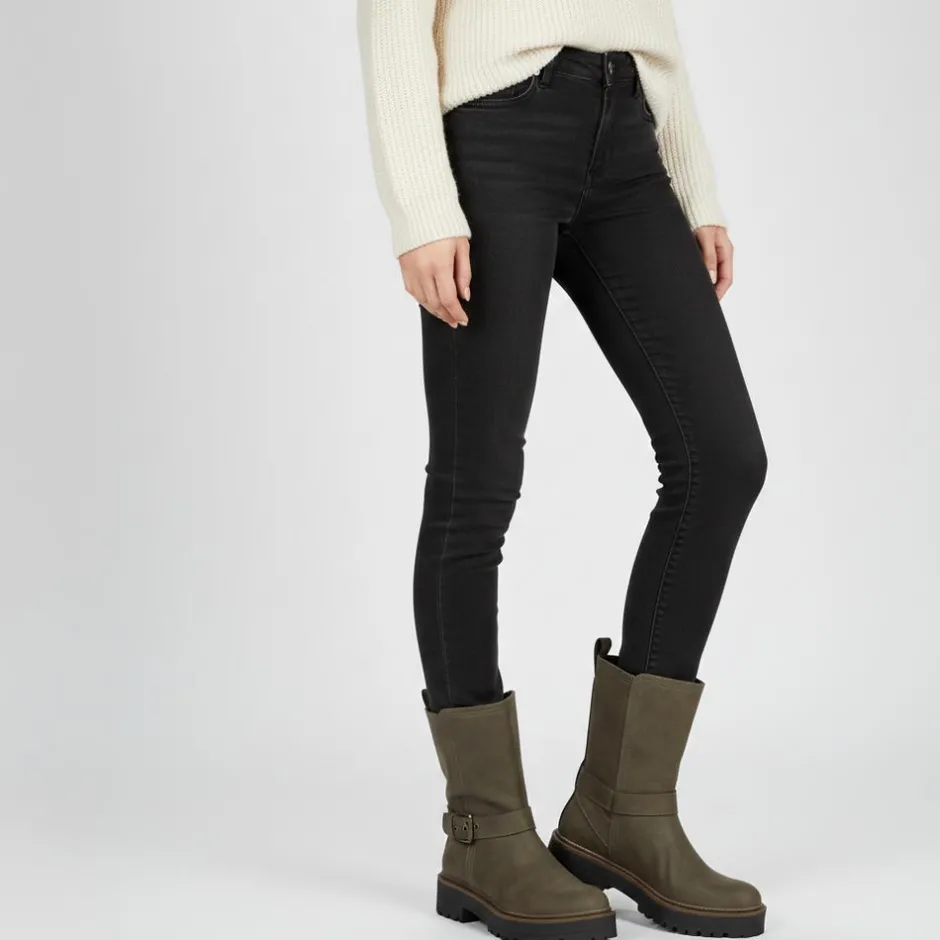 Hot Anyway Dame Støvler - Stone Brown