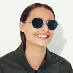 New AYM Yael Unisex Solbriller - Silver/Silver