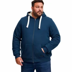 Blend Herre Hættetrøje Plus Size - Dress Blues