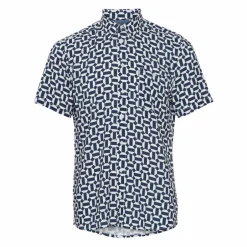 Sale Blend Herre Kortærmet skjorte - Snow White