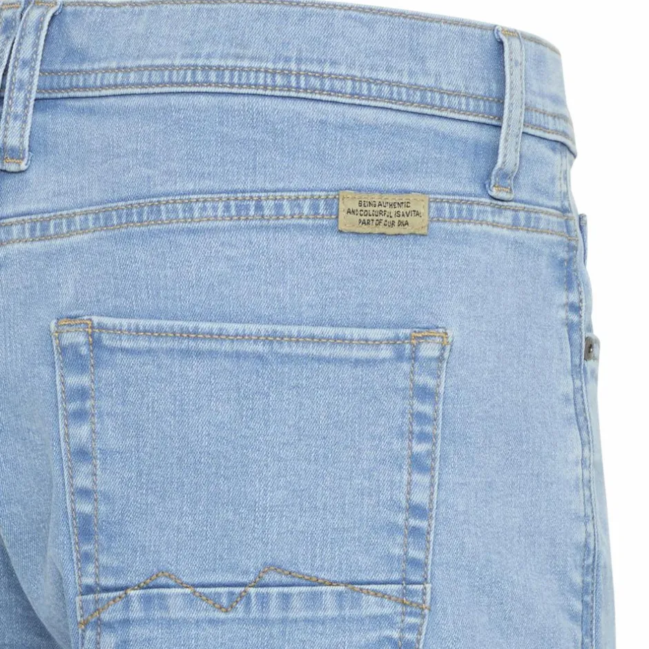 Sale Blend Herre Shorts - Denim unwashed light blue