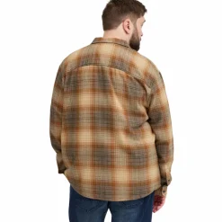 Discount Blend Herre Skjorte Plus Size - Forest Night