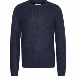 Blend Herre Striktrøje - Dress Blues