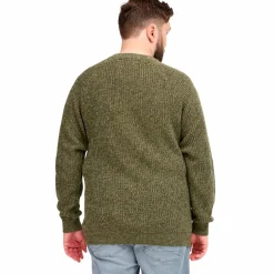 Best Blend Herre Striktrøje Plus Size - Forest Night