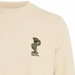 Sale Blend Herre Sweatshirt - Bleached Sand