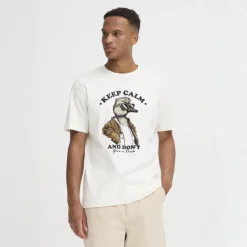 Best Blend Vik Herre T-shirt - WHITE DUCK