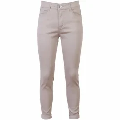 Best BS Jeans Dame Bukser Plus Size - Sand