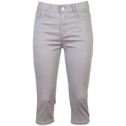 Outlet BS Jeans Dame Capri - Grå