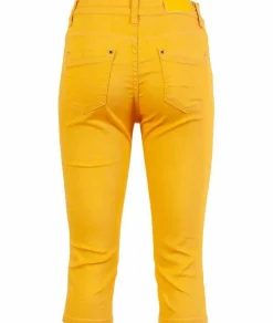 BS Jeans Dame Capri - Mustard