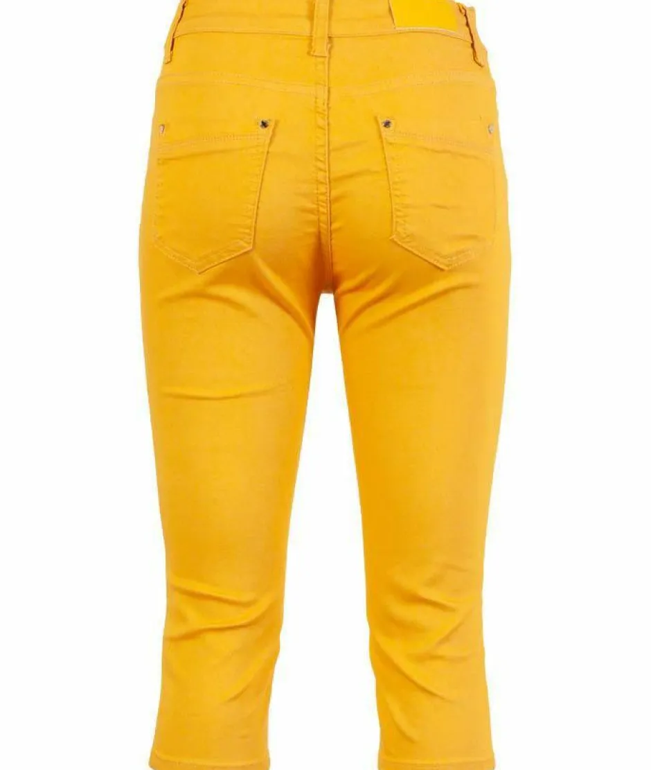 BS Jeans Dame Capri - Mustard
