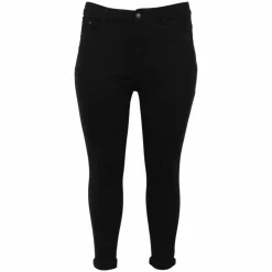 Best BS Jeans Dame Jeans Plus Size - Black