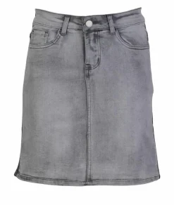Hot BS Jeans Dame Nederdel - Grå
