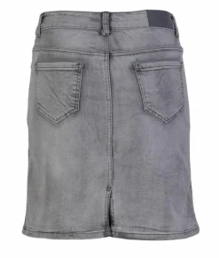 Hot BS Jeans Dame Nederdel - Grå