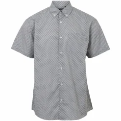 Sale Carnét Ash Herre Kortærmet skjorte - GREY AOP