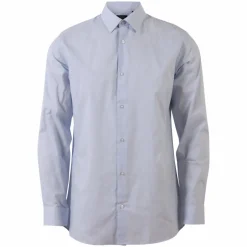 Best Carnét Dobby Herre Skjorte - Light Blue