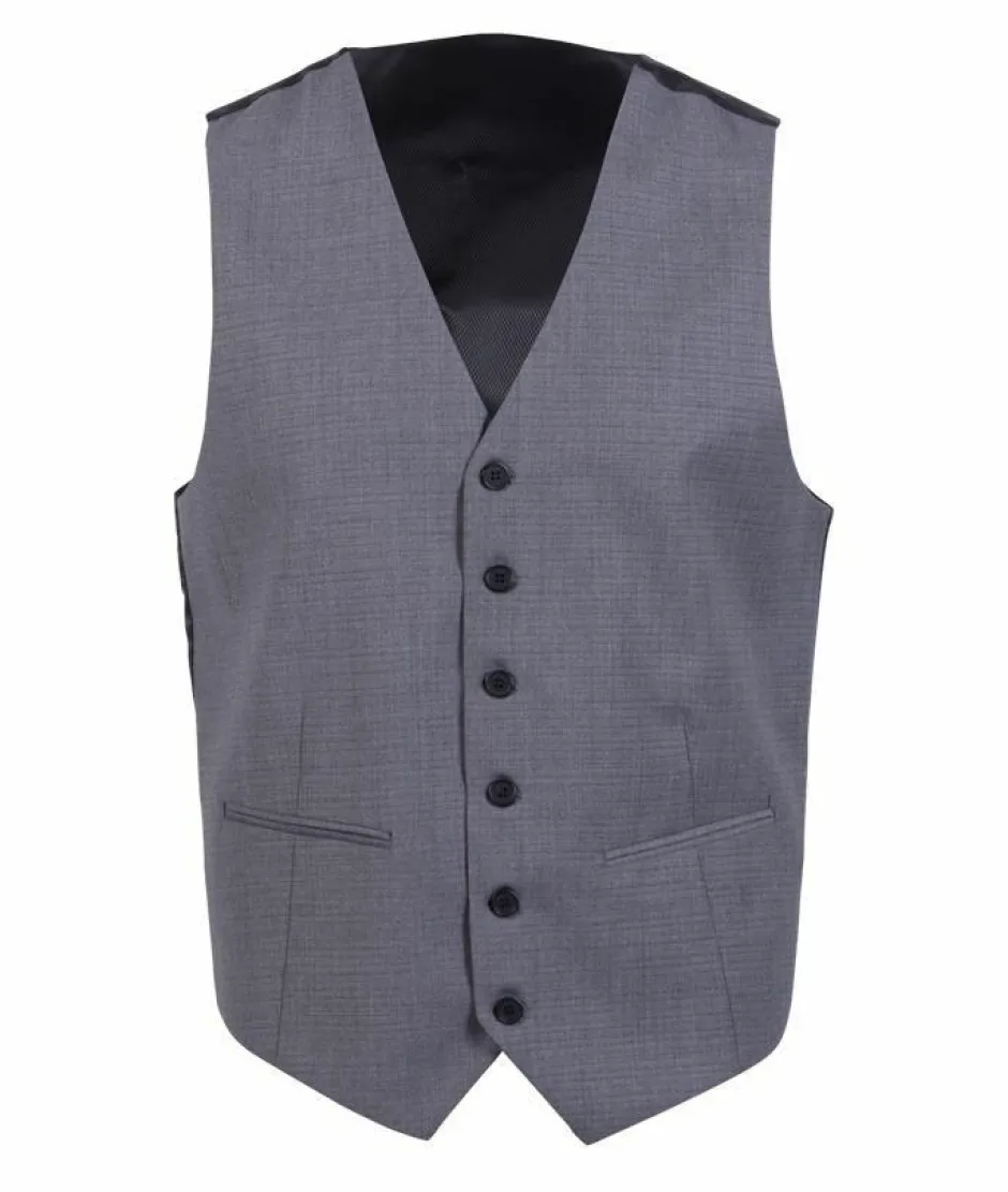 Hot Carnét Edward Herre Vest - Dark Grey
