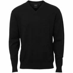 Best Carnét Stone Herre Striktrøje - Jet Black