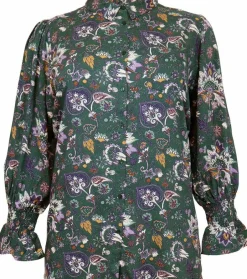 Sale Cassiopeia Toviana Dame Skjorte Plus Size - Green combi