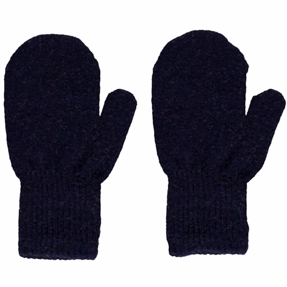 Best CeLaVi Børne Luffer i uldmix - Dark Navy