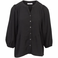 Hot ChaCha Dame Bluse - Black