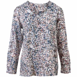 New ChaCha Dame Bluse - Blue