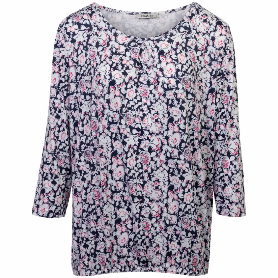 Sale ChaCha Dame Bluse - Print 170 Flowers