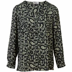 Sale ChaCha Dame Bluse - Print 1 Khaki