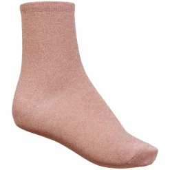 Outlet Steenholt ChaCha Dame Strømper m. glimmer - Rose