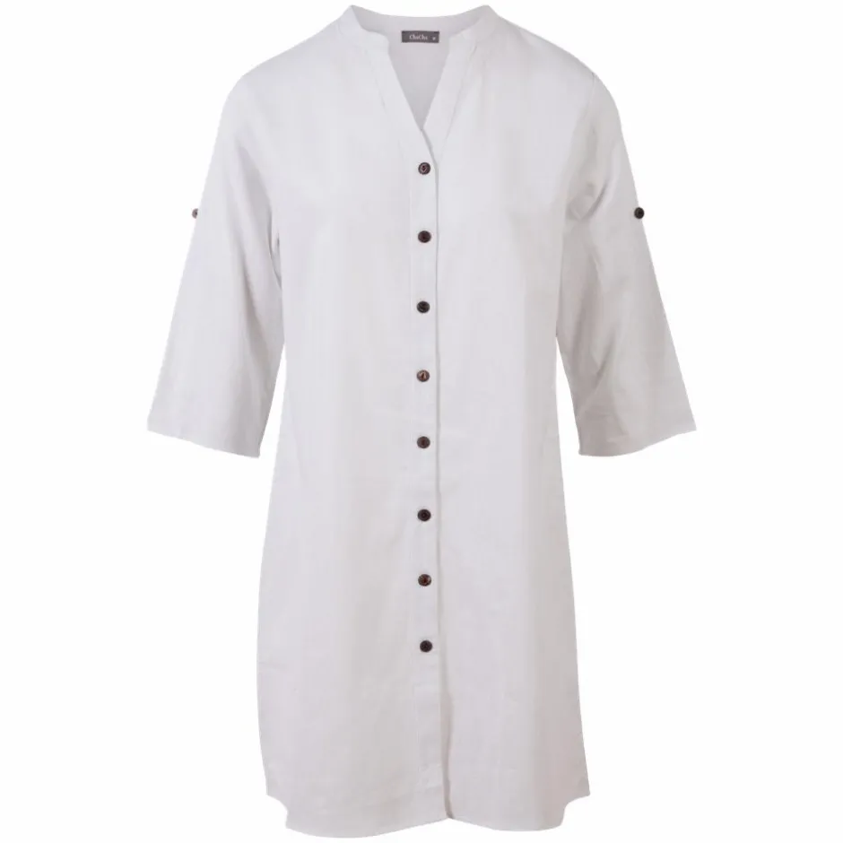 New ChaCha Dame Tunika - White