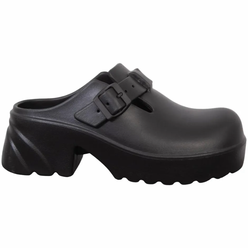 Best NN Chunky Dame Clogs - Sort