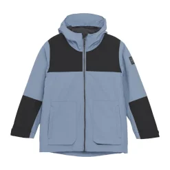 Best Color Kids Børne Regnjakke m. BIONIC-FINISH® ECO coating - Faded Denim