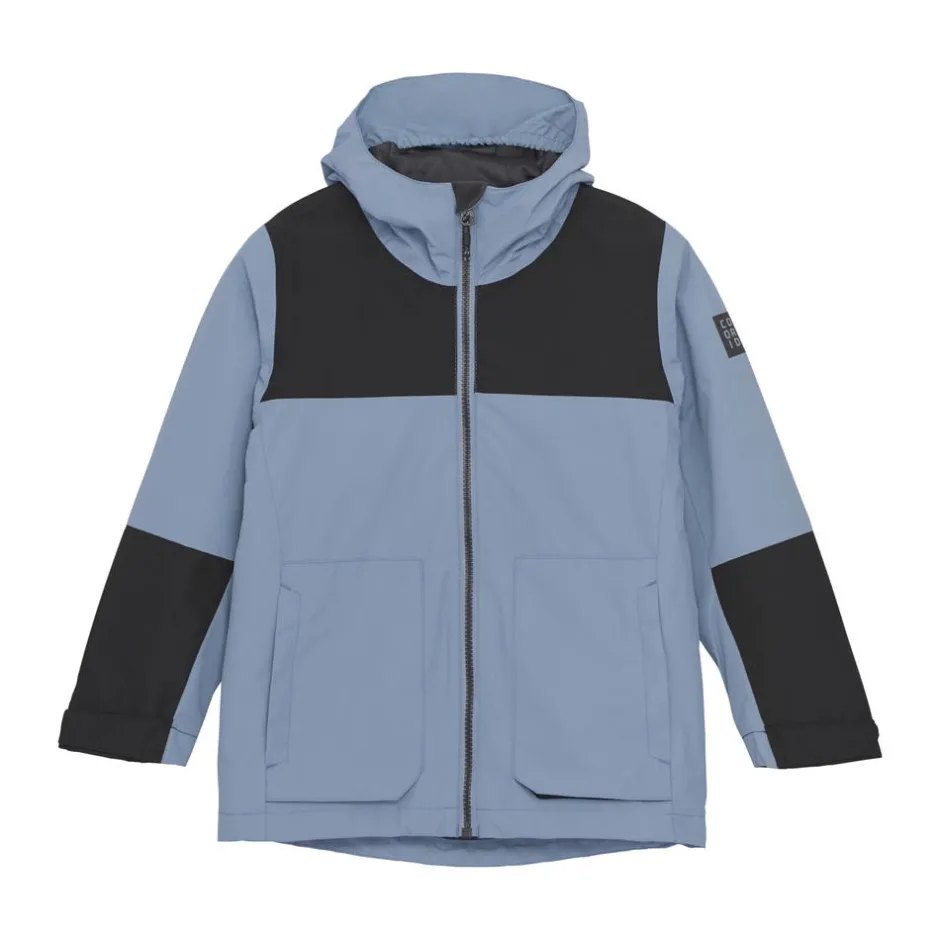 Best Color Kids Børne Regnjakke m. BIONIC-FINISH® ECO coating - Faded Denim