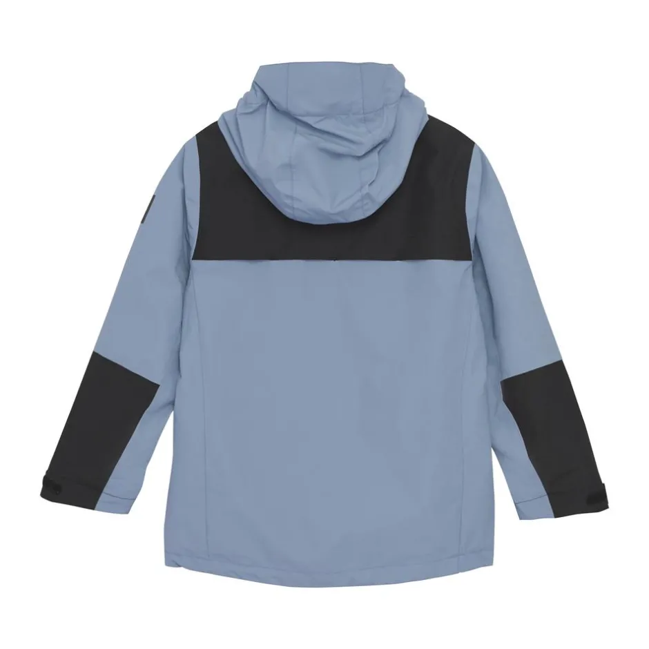 Best Color Kids Børne Regnjakke m. BIONIC-FINISH® ECO coating - Faded Denim