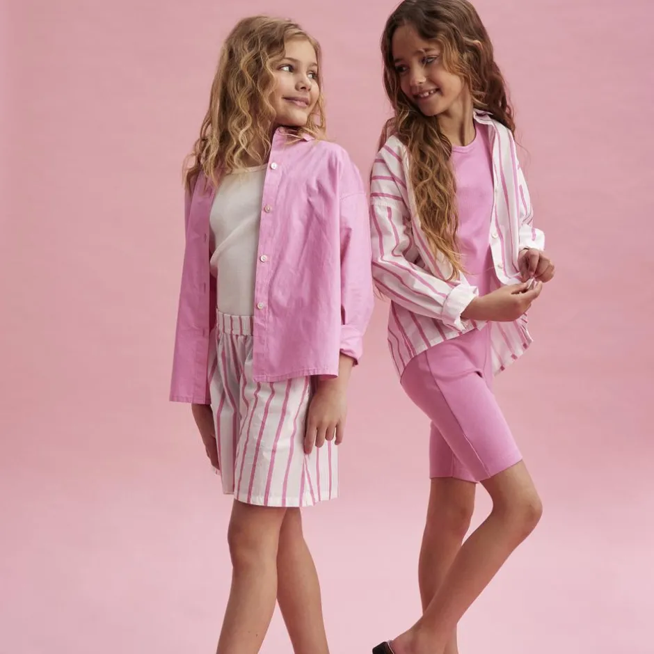 Hot Creamie Pige Skjorte - Cloud