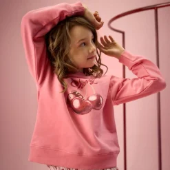 Clearance Creamie Pige Sweatshirt - Confetti