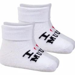 Clearance Crossbow Baby Strømper - Hvid/Mor