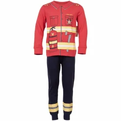 Hot Crossbow Brandmand Børne Nattøjssæt - Red