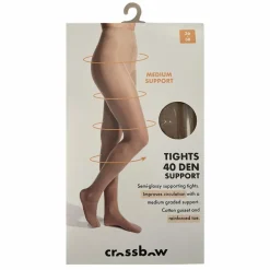 Crossbow Dame Strømpebukser - Sand