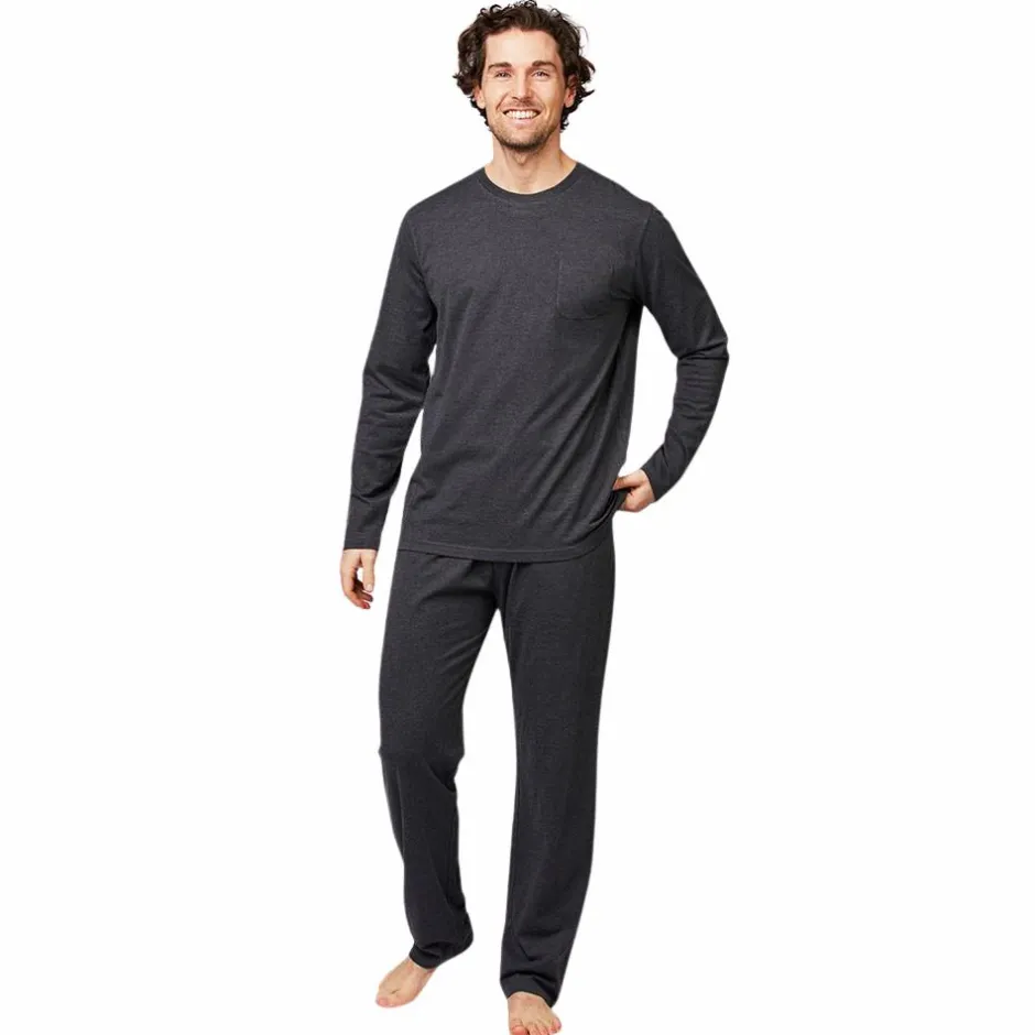 Clearance Crossbow Herre Nattøjssæt - Mørkegrå