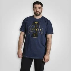 Clearance D555 Burnley Herre T-shirt - Blue Reno