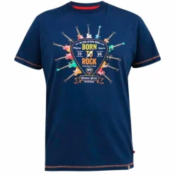 Online D555 Colin Herre T-shirt Plus Size - French Navy