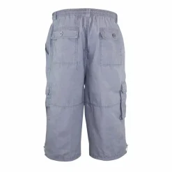 Discount D555 Herre Shorts Plus Size - Dark Grey