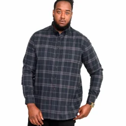 Hot D555 Herre Skjorte Plus Size - Black