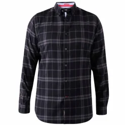 Hot D555 Herre Skjorte Plus Size - Black