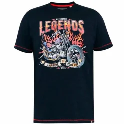 Outlet D555 Jagger Herre T-shirt - Navy