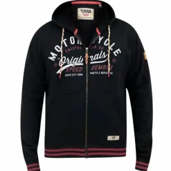 Hot D555 Patrick Herre Cardigan Plus Size - Black