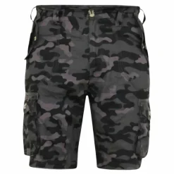 D555 Zavier Herre Shorts Plus Size - Black camo