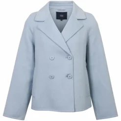 NN Dame Jakke i uld - Lys Blå