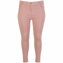 NN Dame Jeggings Plus Size - Gammel Rosa