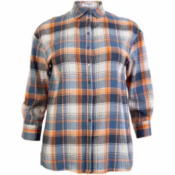 Outlet NN Dame Skjorte Plus Size - Orange